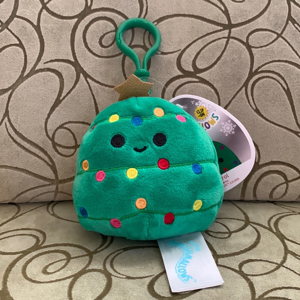 NWT KellyToy Squishmallows Carol 🌲 Clip